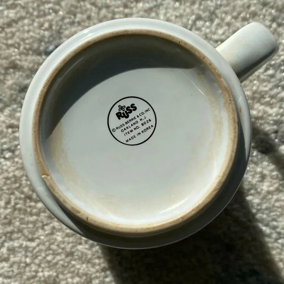 Happy birthday “Bearthday” novelty mug | RUSS vintage | made in Korea - Picture 4 of 5